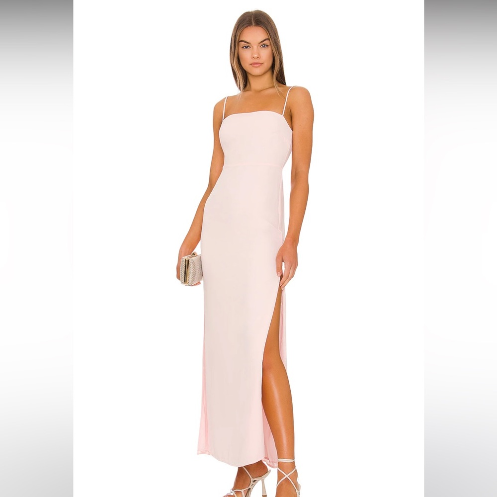 Addison Maxi Dress in Blush
